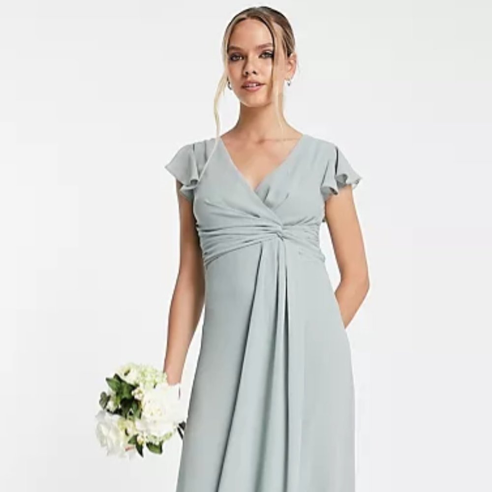 TFNC Green Lily Formal Dress (Juba Maxi)